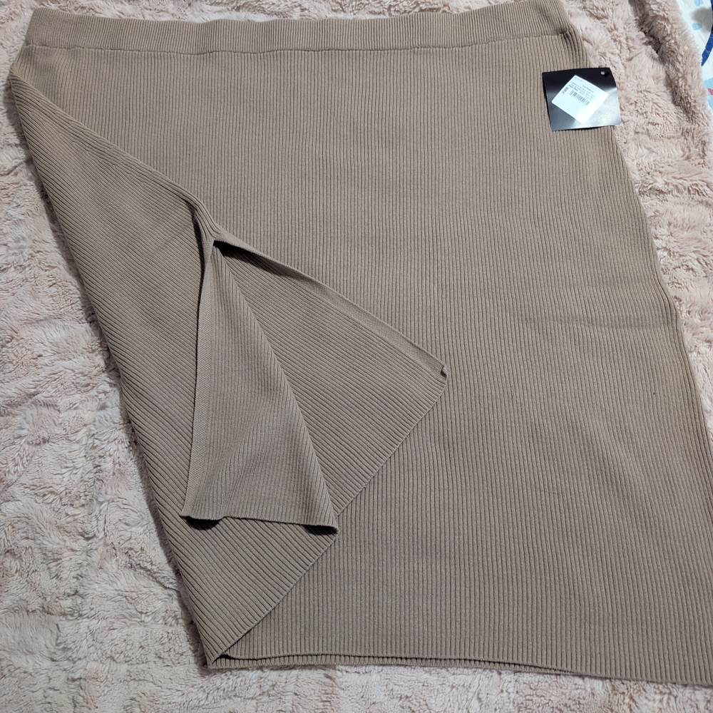 Target Asymmetrical Tan Skirt